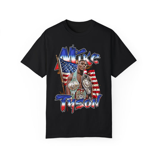 Mike Tyson "Iron Fist" Print Tee – Unleash the Power